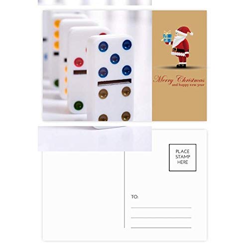 Cartes postales Père Noël et Domino Pai Gow pour vos correspondances de fête