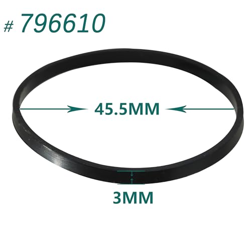 Image of 24pcs Float Bowl Gasket Air Cleaner Mount Gasket for 693981 1 /16 inch Thick 796610 1 /26 inch 280492 80492 084132 084133 084232 084332 084333 091412