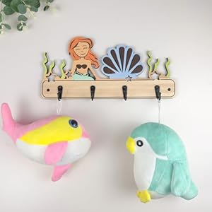 Woodencutekidsnurserytowelcoatrackcolorfulwallhooksmountwoodhook Urban Country Home Decor Wooden cute kids nursery towel coat rack colorful wall hooks mount wood hook urban country home decor