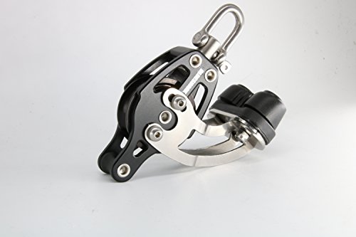 Blue Shark-Sailing Sailboat Pulley Blocks Ball Bearing 38Mm Becket Cam Block 2263 #TOP3