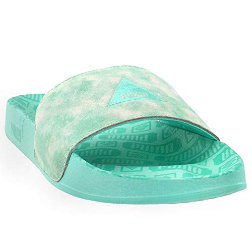 PUMA PUMA Men's Leadcat Supply Slide Sandal, Desert Flower-Diamond Blue, 7 M US