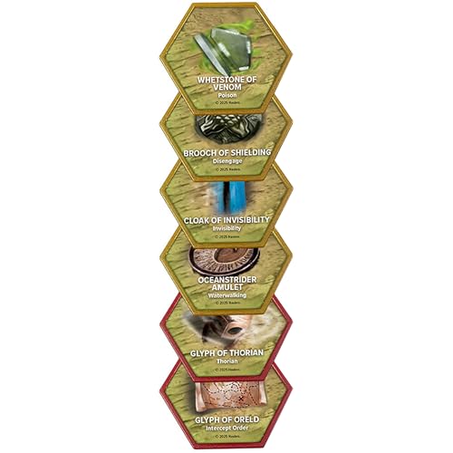Renegade Game Studios - Pack de Glifos Heroscape, expansión estratégica con 33 miniaturas: 11 glifos permanentes, 5 temporales y 17 glifos de tesoro para juego de mesa táctico miniatura 3