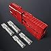 Lyn666 2-4 Gauge Battery Quick Connector 175A 12-36V Battery Quick Disconnect Battery Quick Wire Harness Plug Kit for Car Bike ATV Winches Lifts Motors More (2pcs,Red)