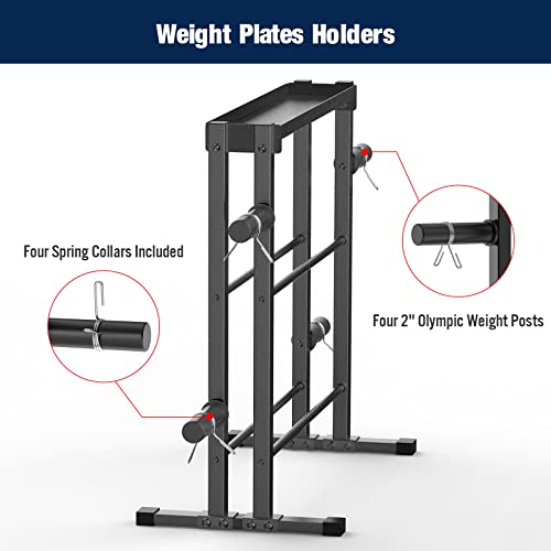 Royal Fitness 3-Tier Combo Dulbbell Rack, Weight Storage Rack Stand For Dumbbells, Kettlebells, And Weight Plates, 1100Lbs Weight Capacity Storage Organizer #TOP2