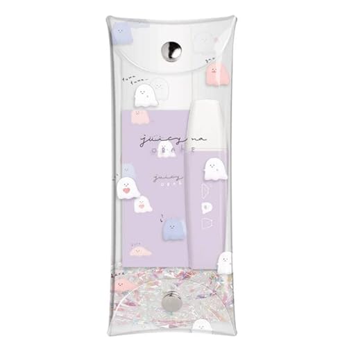 ジューシーなおばけ PVC マルチポーチステーショナリーセット ギフト プレゼント 文具セット 筆箱 ケース メモ マーカー 116016