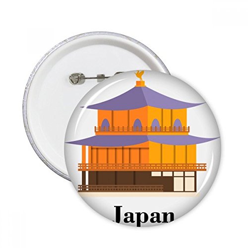 Pins culture japonaise traditionnelle décoration pour veste et sac à dos lot de 5 XL