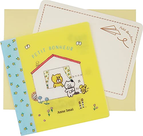 オリエンタルベリー 日本製 抗菌 マスクケース付きカード 今井杏 くまいぬハウス 12×0.5×15.3cm G-7647