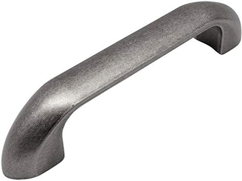 Cosmas 10 Pack 540-3.5WN Weathered Nickel Cabinet Hardware Handle Pull - 3-1/2" (89mm) Hole Centers