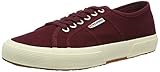 Cierre: Con cordones Superga 2750 COTU Classic, Zapatillas Unisex Adulto, Rojo (Dark Bordeaux), 40 EU