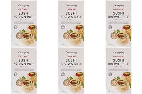 Image of (6 PACK) - Clearspring - Sushi Brown Rice | 500g | 6 PACK BUNDLE