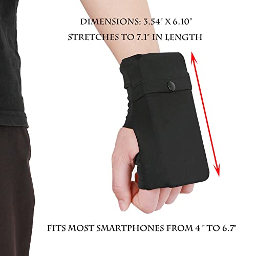Ailzos NEWSZBXIN02M Sports Wrist Bag Portable Wristband Running Wrist Wallet thumb #2