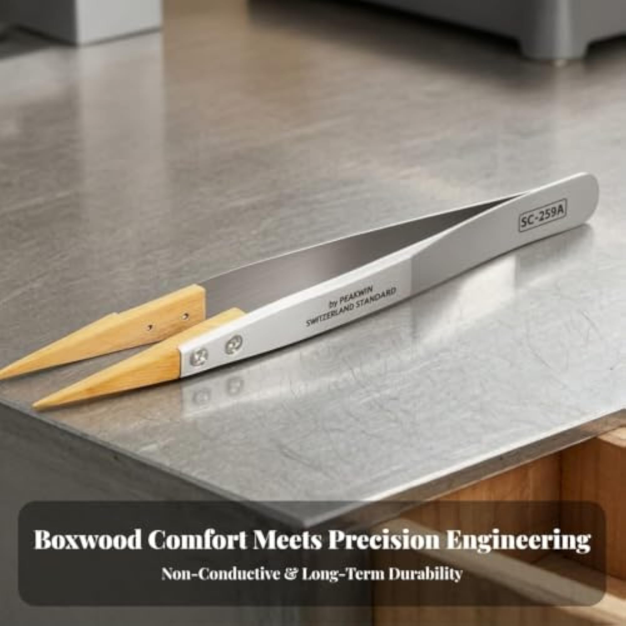 Rust-Resistant Watch Repair Tweezers