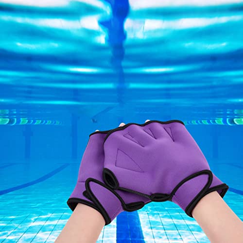 Sapo Luvas de Natação Webbed Flippers Paddle Swim Training Luvas Nadar Luvas Webbed Luvas Impermeáve