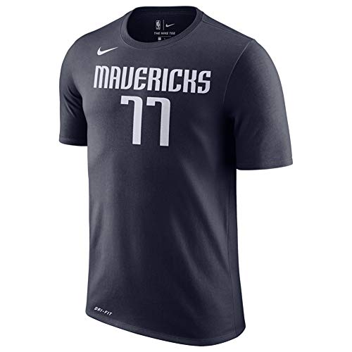 Camiseta masculina Nike Luka Doncic Dallas Mavericks nome de j&eacute;rsei n&uacute;mero 11