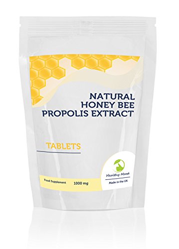 Propolis Food Supplement 1000mg 30 Tablets Bee Pills Health Nutrients