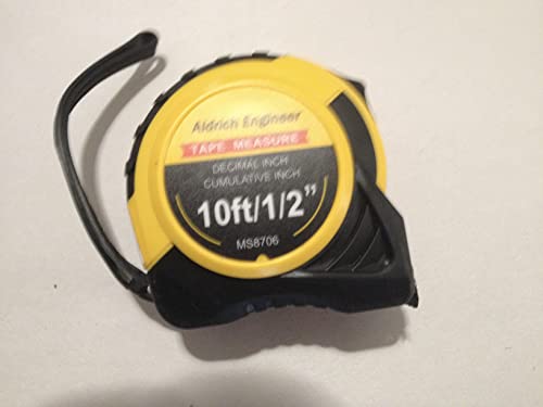 Cinta métrica de acero 120 pulg marca Aldrich Engineer miniatura 1