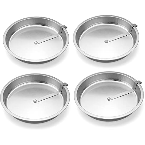9" Easy Out Quick Release Tart, Quiche, Pie and Cake Pan - Set of 4 Cover