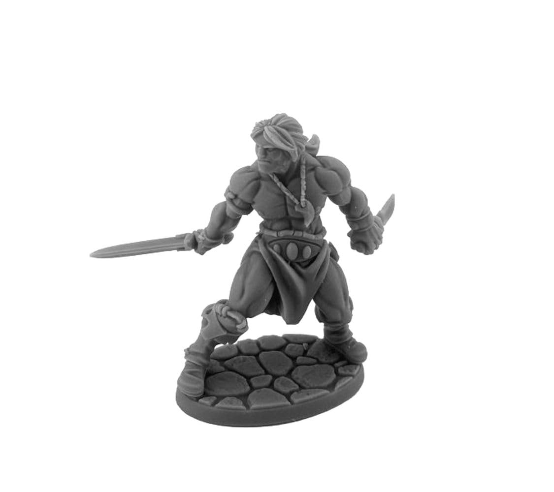 Reaper Miniatures 1 X Hyborian Hero Bones Usa Dungeon Dwellers - Tabletop Figure Role Playing Game Role Games - 7116