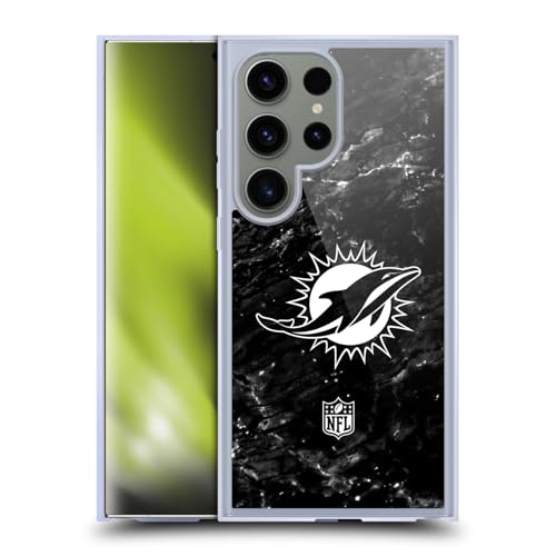 Coque Gel NFL Miami Dolphins pour Samsung S24 Ultra avec protection militaire et MagSafe
