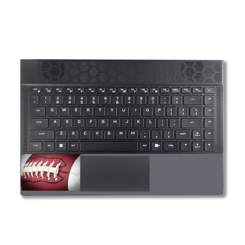 Image of MightySkins Skin Compatible with Alienware X14 R2 (2023) Full Wrap Kit - Football Laces | Protective, Durable, and Unique Vinyl Decal wrap Cover | Easy to Apply & Change Styles | Made in The USA