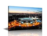 1 Stück Wandkunst-Dekor-Druck auf Leinwand, Etihad 