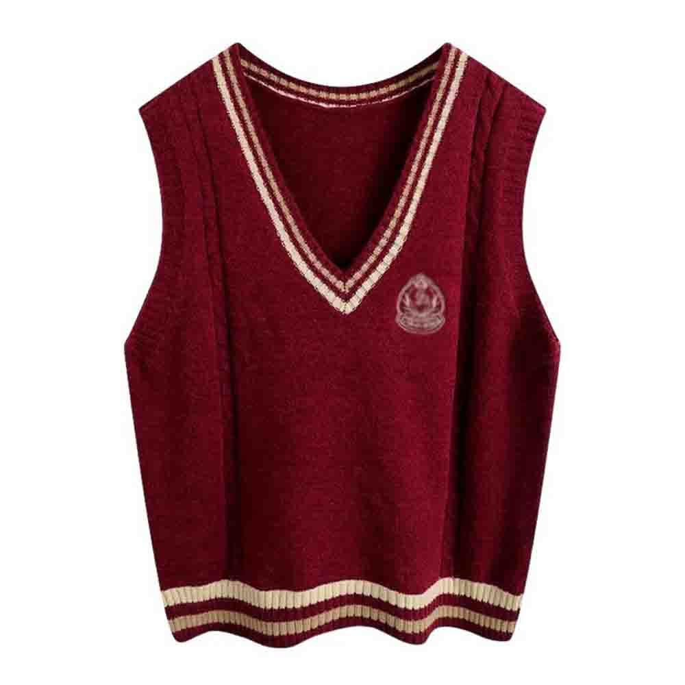 DWD 赤 Vネック ノースリーブ ベスト 楽天市場】ニットベスト 赤