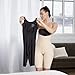 MARENA SFBHS Recovery Short-Length Post Surgical Compression Girdle, High-Back - L, Black