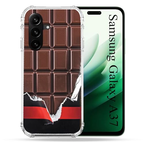 Coque Samsung A37 5G texturée chocolat haute protection