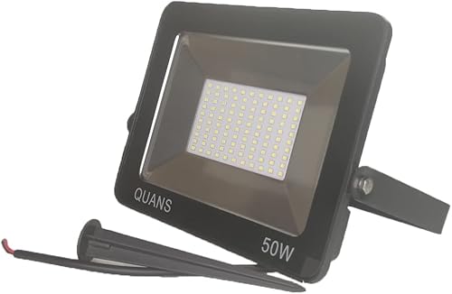 Miniatura 4 de QUANS 50W blanco cálido 12V 24V 36V 48V 60V DC AC LED de seguridad al aire libre lavado de pared marina lámpara de luz de inundación, IP65