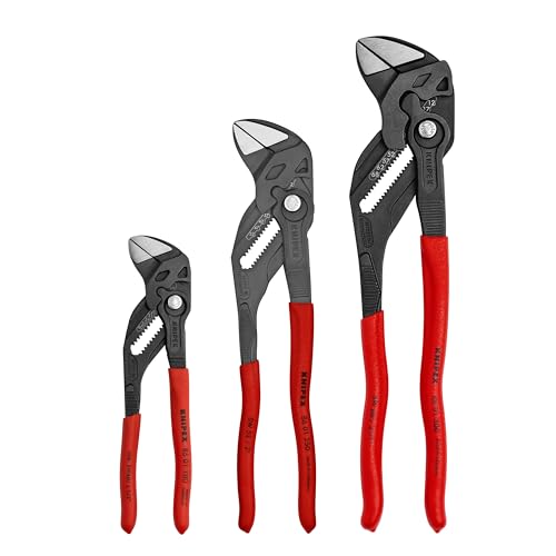 Knipex 3 Pc Black Pliers Wrench Set