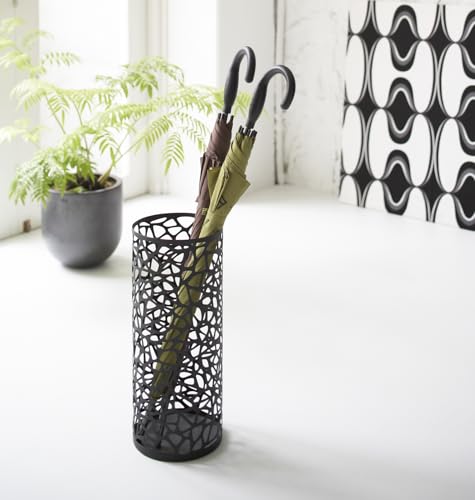 YAMAZAKI Umbrella Stand Paragüero, Acero, Negro, Talla única - imagen 2