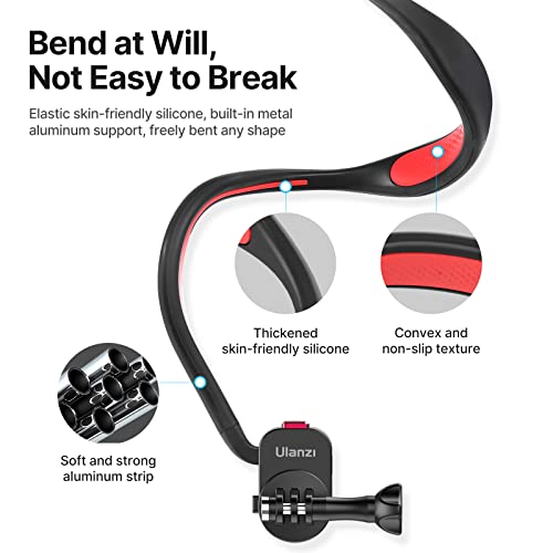 Ulanzi Go-Quick Ii Neck Mount For Gopro Magnetic Necklace Holder, Camera Pov Mount Compatible With Gopro Hero11/10/9/8/7/6/5/4/Max, Akaso, Dji Osmo Action, Insta360 And Most Action Cameras #TOP5