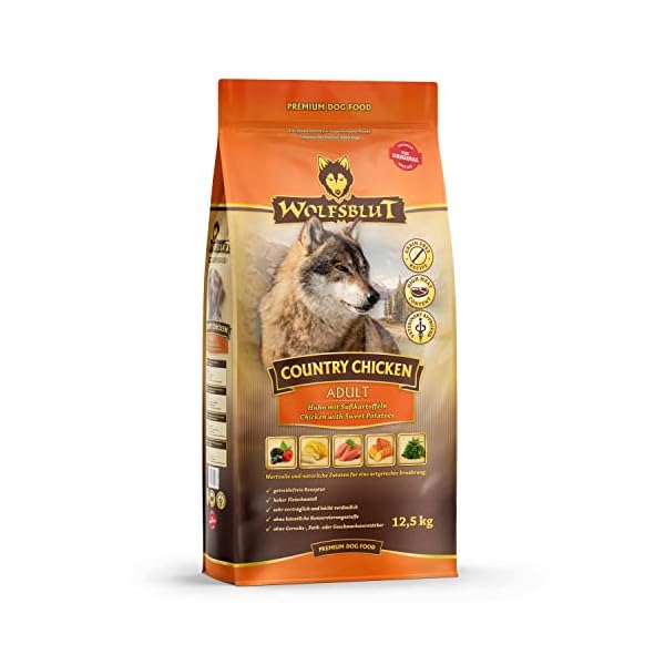 Wolfsblut - Country Chicken - 12,5 kg - Trockenfutter - Hundefutter - Getreidefrei