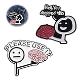 Usage multiple : Les pins en émail robustes adhèrent solidement aux surfaces souhaitées sans glisser. Parfaits pour décorer sacs à dos, chapeaux, vêtements, écharpes ou cravates, ils conviennent à un usage quotidien, au travail, à l’école, aux fêtes, aux vacances ou aux occasions spéciales pour un style unique