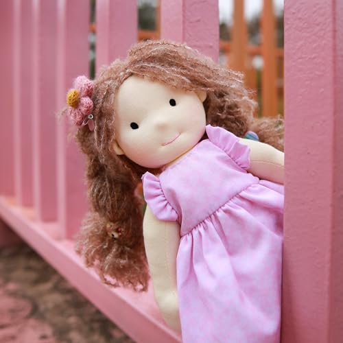 Handmadewaldorfdollamy12softgirlragdollwithcutestuffedplushidealpresentforbabiestoddlers  Urban Country Home Decor Handmade waldorf doll amy 12 soft girl rag doll with cute stuffed plush ideal present for babies toddlers  urban country home decor