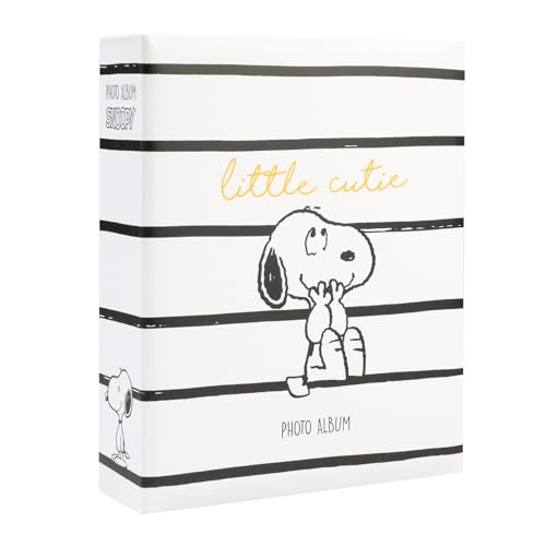 Grupo Erik Photo Album Slip-in Album 13 x 20 cm Peanuts Snoopy Photo Album 13 x 20 cm Photo Book for 304 Photos Photo Album Photo Album for Inserting Snoopy Merch