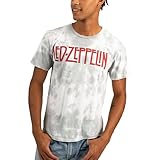 Led Zeppelin U.S. Tour 1975 T-Shirt - Vintage Rock Tee-3XL Multicolor