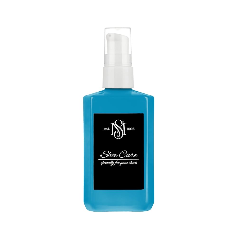 Baume pour cuir chaussures maroquinerie bleu acier NCS S 1565-B soin assouplissant MAVI STEP