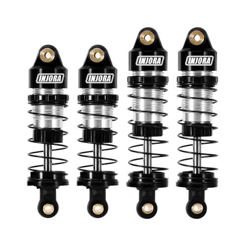 INJORA Aluminum Oil Shocks for Buggy Losi Micro-B/Micro-T (Front & Rear)