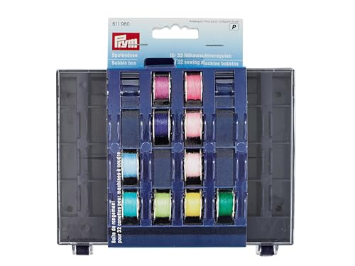 Preisvergleich Produktbild Prym 2 X Spulendose für 32 Nähmaschinenspulen leer