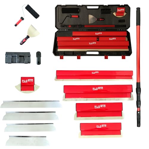 Drywall Skimming Blade Set with Extension Handle