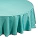 Produktbild Premier Home Creations Tischläufer Leinenoptik schwarz 33 x 177 cm, Polyester, türkis, 69" Round Circular 175cm 4-6 Seater Table