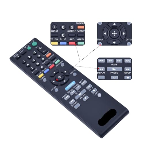 Télécommande RMT-B109P avec touches grand angle pour lecteur multimédia - 4