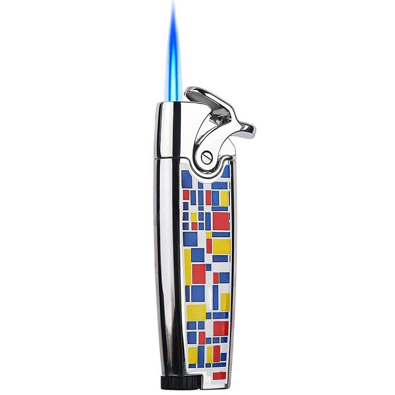 Soplete portátil de butano con llama azul ajustable