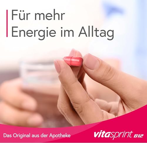 Vitasprint B12 Kapseln, 20 St. - Zur Besserung des Allgemeinbefindens