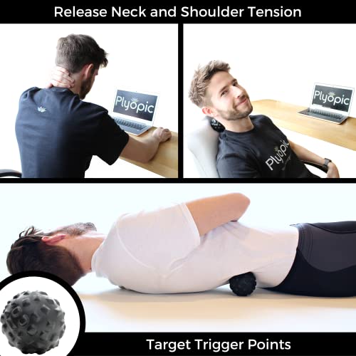Plyopic Massage Ball Set – For Deep Tissue Muscle Massage, Myofascial Release, Trigger Points, Mobility And Plantar Fasciitis #TOP5