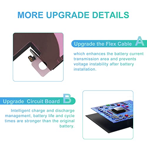 Wuhao For Iphone 11 Pro Max Battery,[4600Mah 2023 Upgraded] For Iphone 11 Pro Max A2218 A2161 A2220 Replacement Battery With [Set Of Screws] And Professional Repair Tool Kit #TOP3