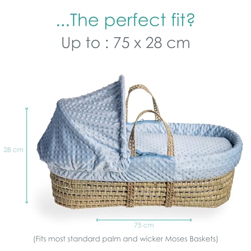 Ensemble de couffin bleu Clair de Lune pour préparer le sommeil de bébé - 3