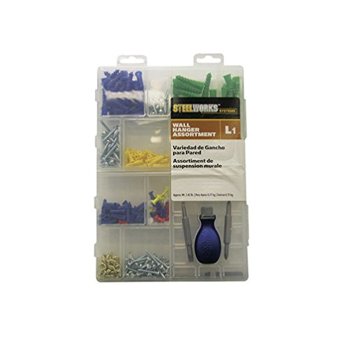 Hillman STEELWORKS L1 Assorted Zinc Picture Hanging Set 1 pk