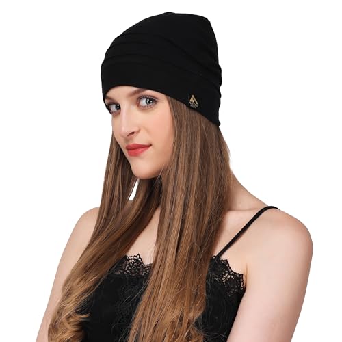 Image of Woolen Caps /Hat for Women & Mens | Printed Soft Knot Woollen Knitted Warm Head Wrap Ear Winter Woolen Beanie | Inside Thick Soft Slouch & Keeps You Warm